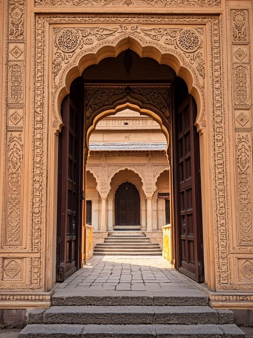 Pushkar Doorway