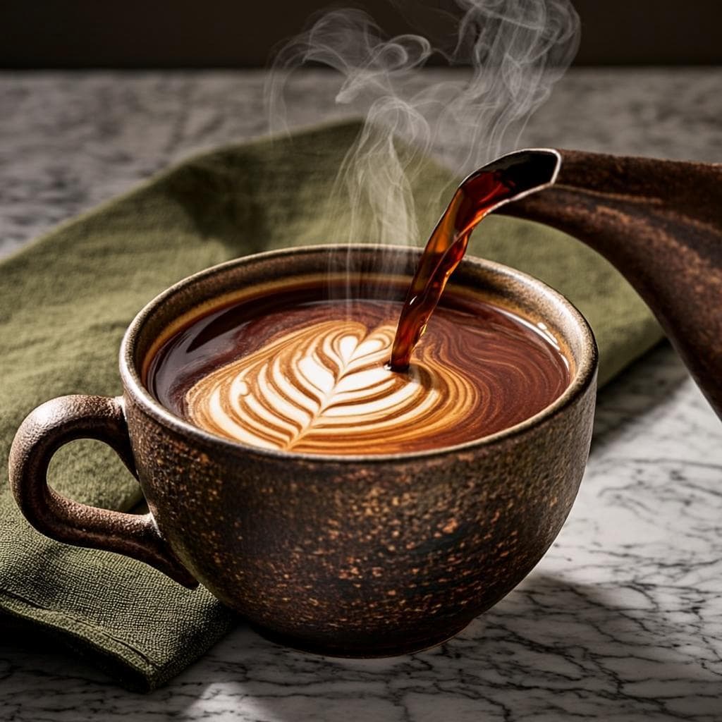 The first sip is always a ceremony